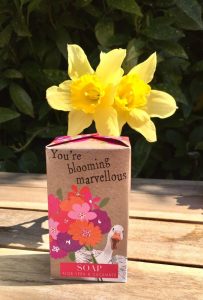 blooming marvellous soap gift box